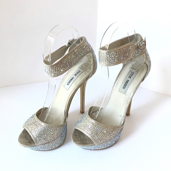 Steve Madden Blush Carriie Platform Heels - Picture 1 of 8